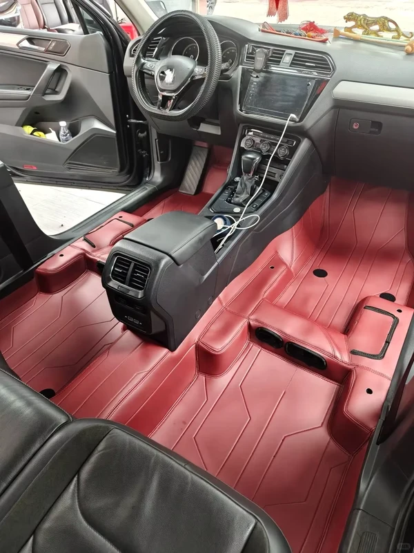Custom High Quality All Weather Floor Mats Fit Waterproof Special Abrasion Resistant Car Foot Mats for volkwagen