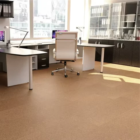 Custom High Quality Wood Floor 4mm 5mm Cork Flooring Tiles