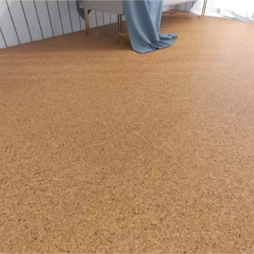 Custom Self Adhesive Click Lock Gym Insulated Cork Flooring Soundproof Tile Floor for Yoga Studio