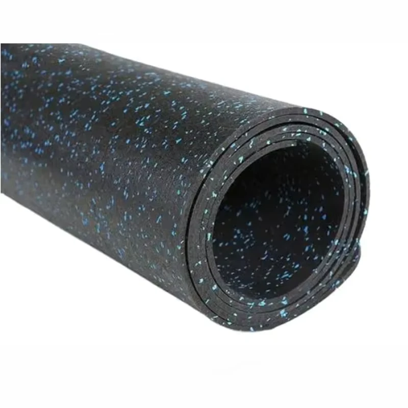 Customizable 5mm Thick Indoor Fitness Flooring Durable and Comfortable EPDM Rubber Roll Protective Roll for Floors
