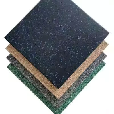 Customizable Anti Slip Gym Flooring 15mm Thick Sports Rubber Mat Protective Indoor Fitness Tile Made of SBR and EPDM Rubber