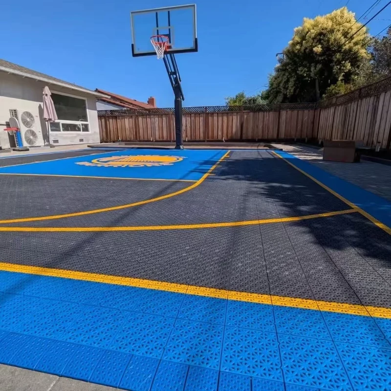 Customize Professional Interlocking Gym Futsal Flooring Basketball Tennis Court Flooring for Outdoor