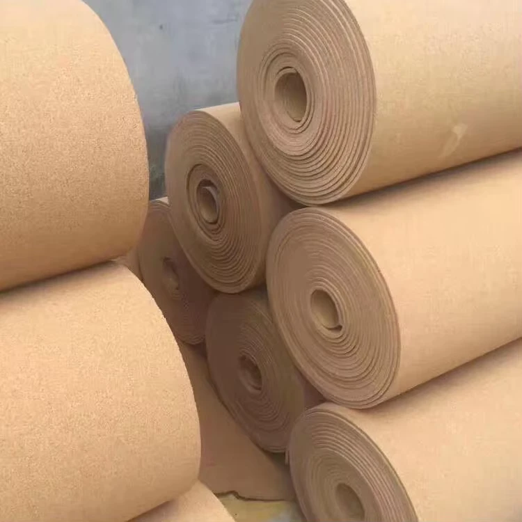Customized Eco Friendly Cork Flooring Cork Sheets Board Roll With Heat and Sound Insulation Underlayment for Wall Decorating