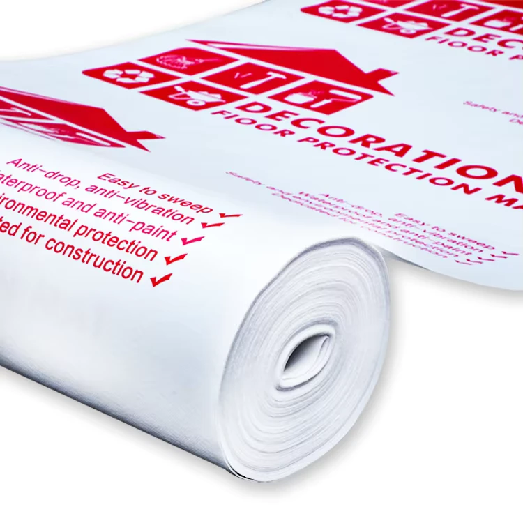 Customized Floor Protection Film for Doors and Windows Thickened EVA Woven Cloth Mulch