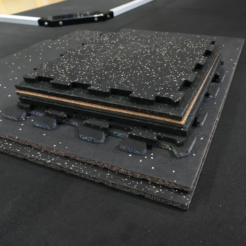Customized Interlocking Rubber Mat Gym Floor Protective Carpet Covering Mat Rubber Gym Mat Rubber Flooring Tiles