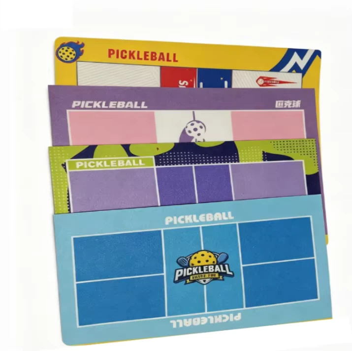 Customized Pickleball Court Floor Mat Color Texture Sample Factory Direct Sports Surface Material Swatch Club Project Preview