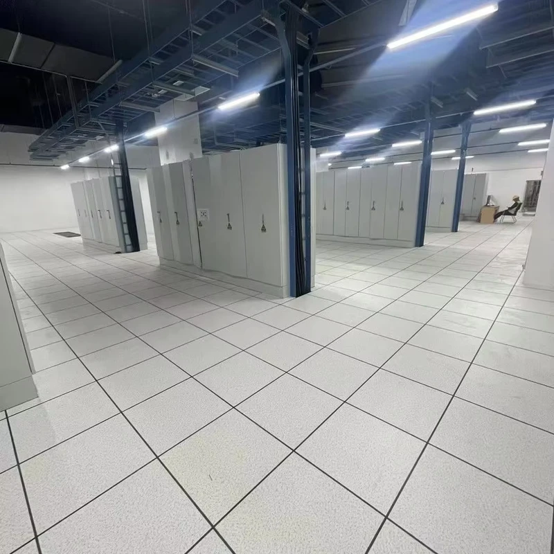 Data Center Anti static Raised Floor Clean Room 600x600mm Anti static Raised Floor Tiles