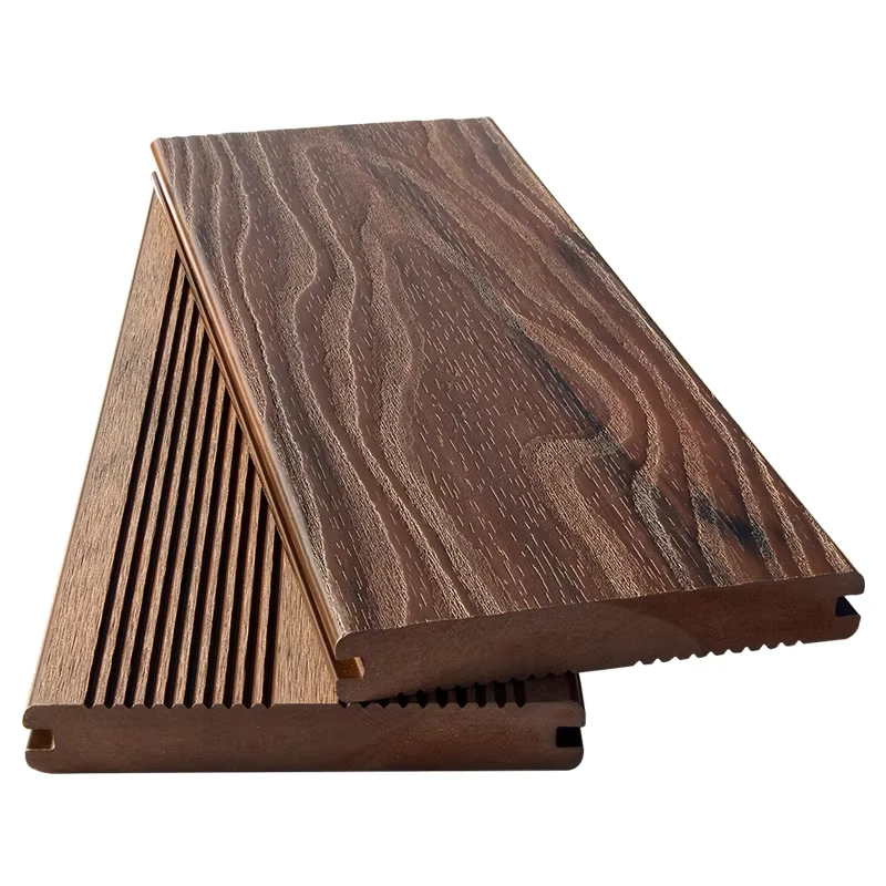 Deck Engineered Wooden Floor Outdoor Covering WPC Composite Decking Plastic Decking Laminate Flooring