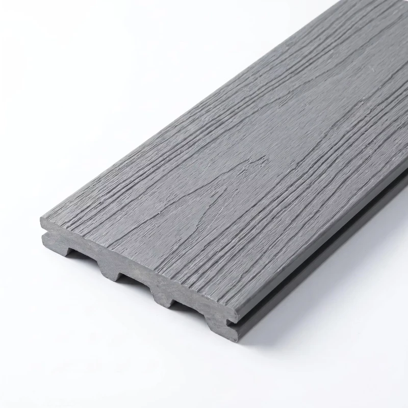 Decking PVC Plastic Plank 138mm Width Weather Resistant for Courtyard Pool Side Outdoor Deck Laying Retail Purchase