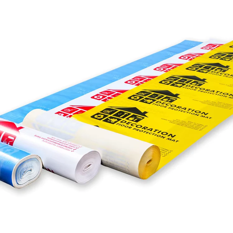 Decoration Floor Protection Film Woven Cloth Eva Film Floor and Surface Protector