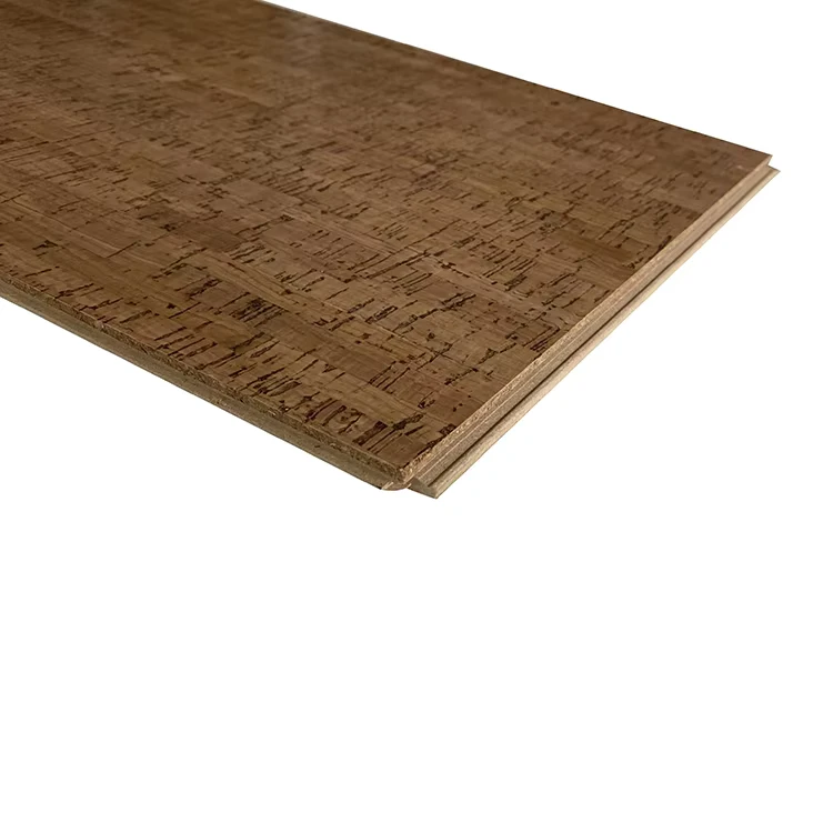 Different Types Origin Material Multi Color Interlock Click Cork Back Flooring for Home