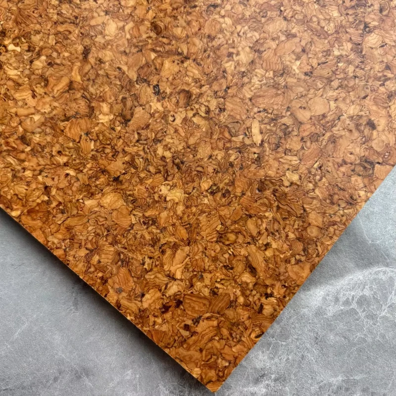 Dingye Eco friendly Waterproof Textured 4mm 6mm Self Adhesive Natural Cork Flooring Tiles for Home Decor