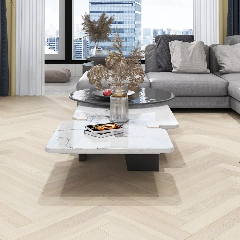 Direct Factory Price Stable Scratch Resistant Engineered Wood Flooring in Shanghai China