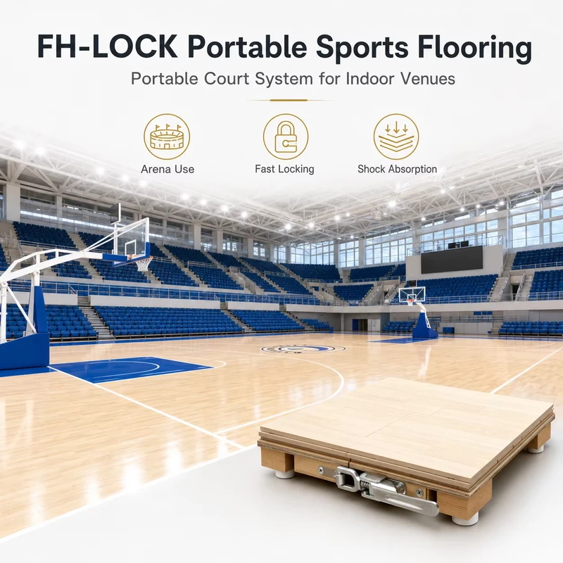 Direct Manufacturer Price OEM ODM 10 Year Warranty Export Quality Certified Professional Sports Wooden Floor
