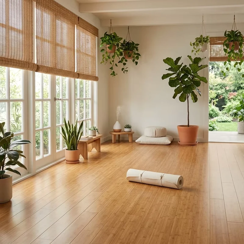 Discounted High Hardness ISO9001 Certified Interior Bamboo Wood Flooring for Warehouse Office and Industrial Style