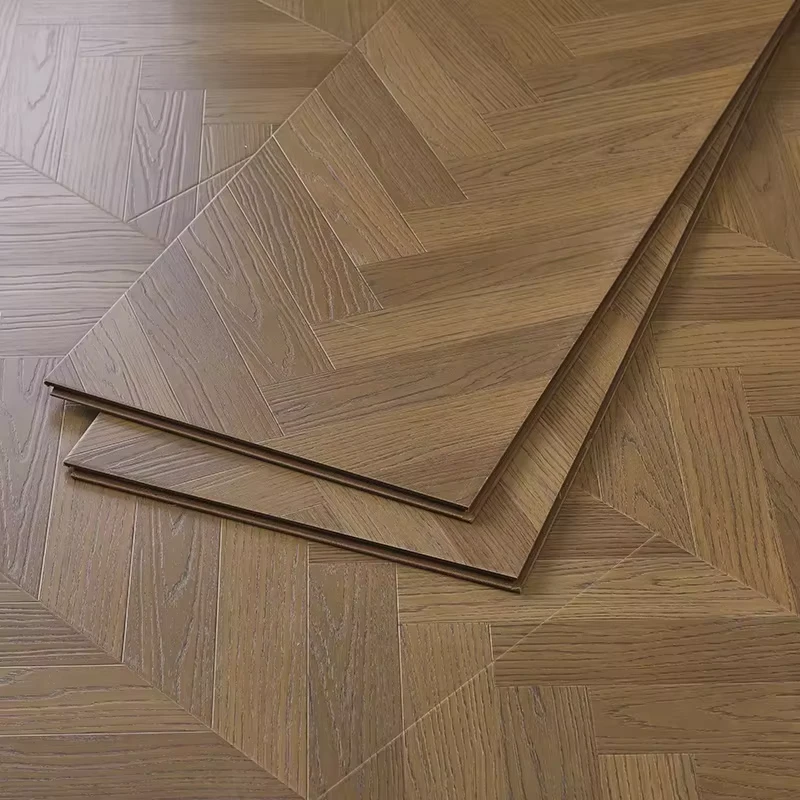 Durable 12mm Eco Friendly Laminate Flooring Waterproof Oak Solid Wood Laminate Flooring Engineered Wood Flooring