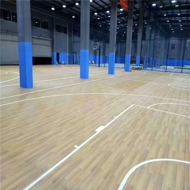 Durable Basketball Court Vinyl Flooring Sports Court Tile