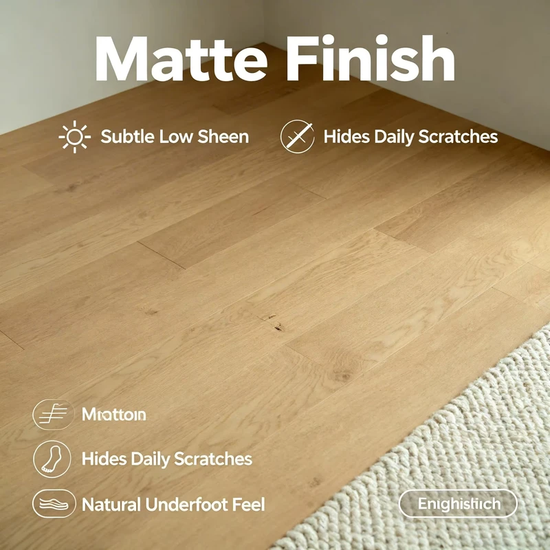 Durable Heavy Duty Engineered Hardwood Flooring in White Oak AC5 Rated for Commercial Exterior & High Traffic Hotel Lobby