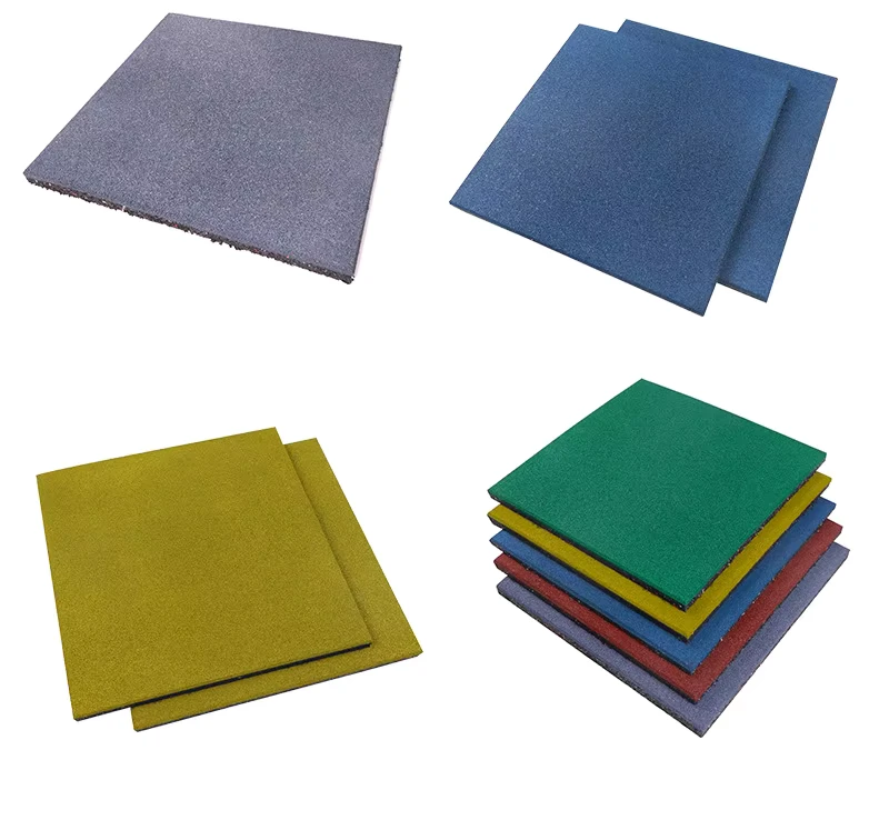 EDPM Rubber Flooring Outdoor Children’s Playground Gym Tiles Protective Rubber Flooring Mats