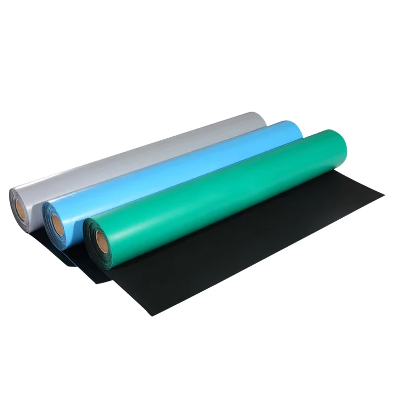 ESD Mat Industrial Cleanroom Anti Static Desk Bench Rubber Floor Mat Anti Fatigue Table Mats Roll Safety Product Jiangsu