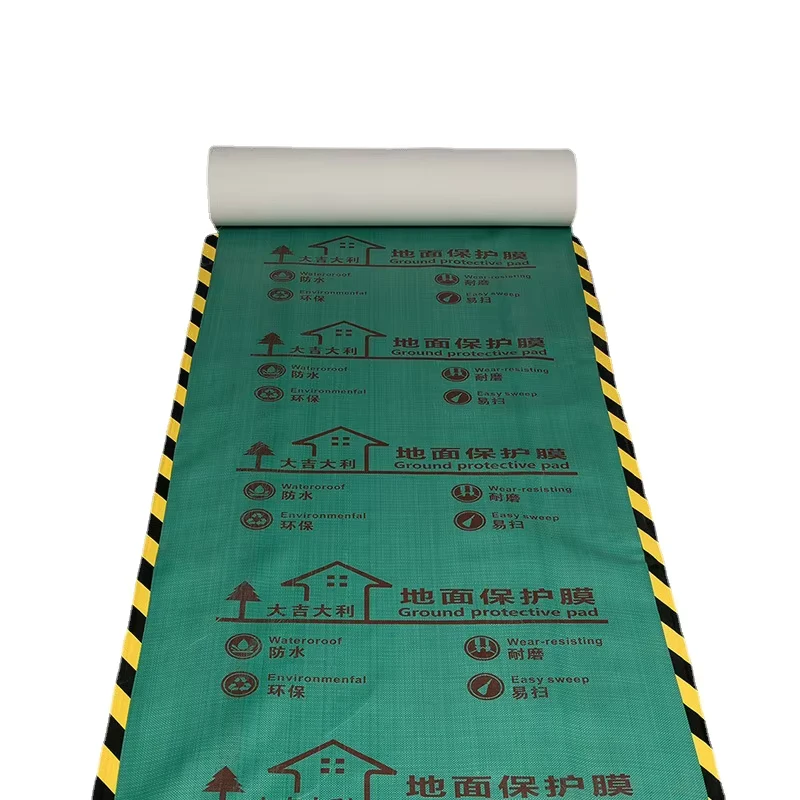 EVA Flooring Protection Film Soft Construction Site Protective Floor Mat Casting Process Type