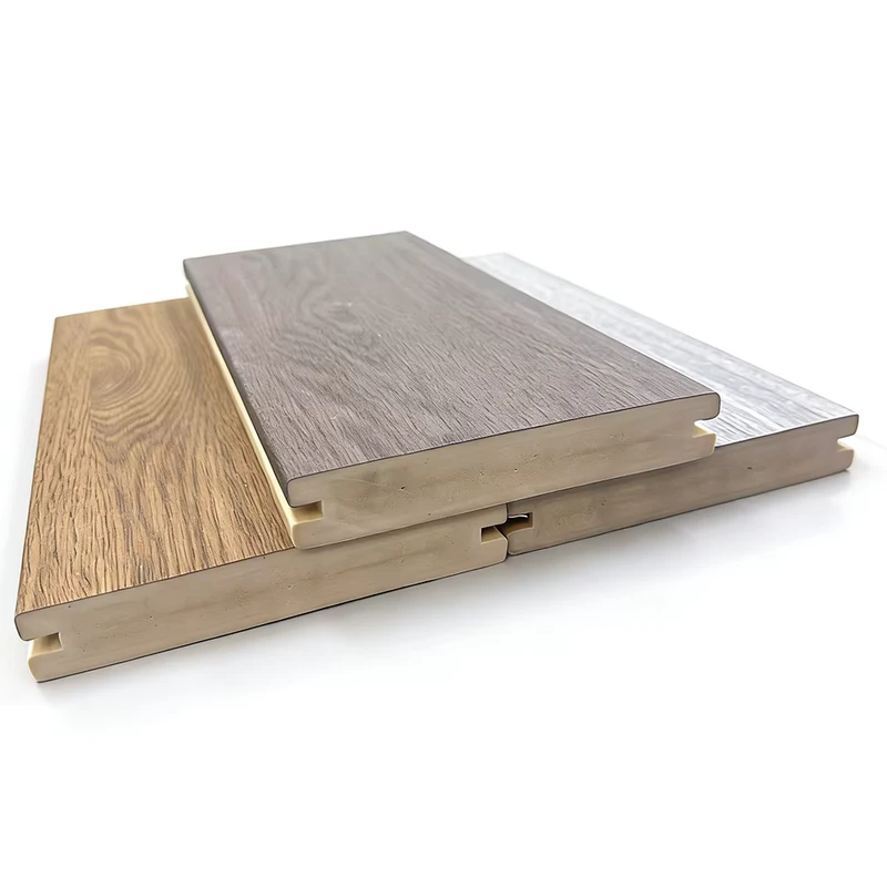 Easy Click Install Eco Friendly Durable Waterproof PVC Square Decking Outdoor Flooring Residential Commercial Rooftop Garden