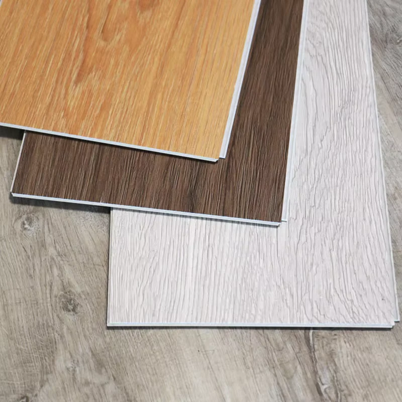 Easy Install 4mm 5mm 6mm 7mm 8mm Vinyl Floor Waterproof Click Lock SPC Flooring Piso Laminado LVT LVP Luxury Vinyl Plank Floor