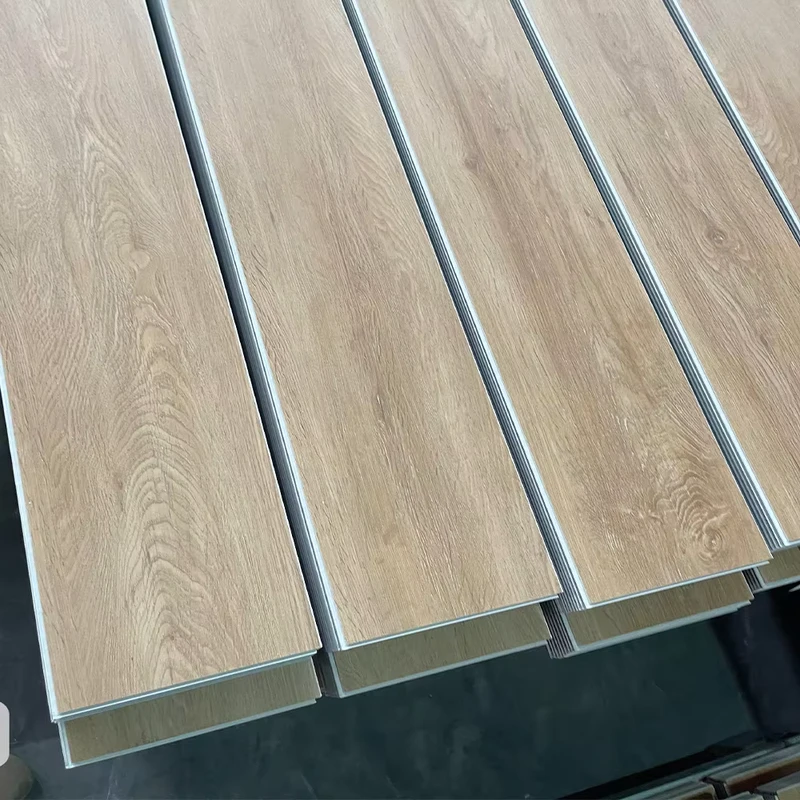 Easy Install Indoor Non Slip Covering Laminated Plastic Luxury Vinyl Sheet PVC Carpet Mat LVP Flooring Vinyl Plank SPC Click