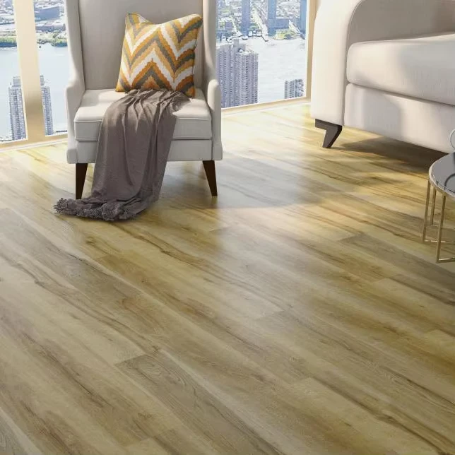 Easy Install Indoor Non Slip Covering Laminated Plastic Luxury Vinyl Sheet PVC Carpet Mat LVP Flooring Vinyl Plank SPC Click