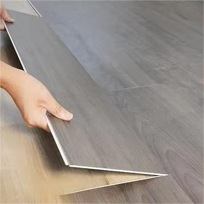 Easy Install Indoor Non Slip Covering Laminated Plastic Luxury Vinyl Sheet PVC Carpet Mat LVP Flooring Vinyl Plank SPC Click