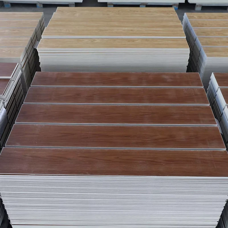 Easy Install Indoor Waterproof Wear Layer Laminate Flooring PVC Mat Pisos Flotante LVT Vinyl Plank SPC Click