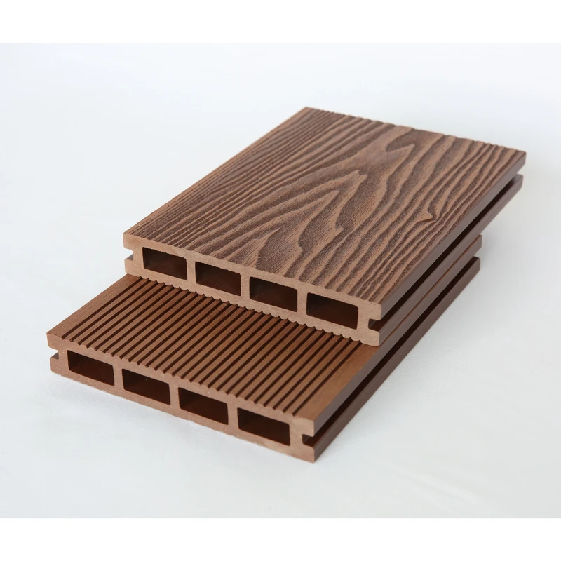 Easy Installing Outdoor Flooring Wood Plastic Composite Decking Tile WPC Decking