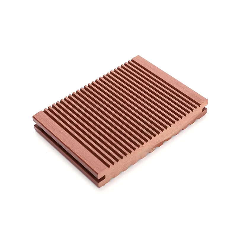 Easy Maintenance Wood Plastic Flooring Anti Slip Garden Use WPC Decking