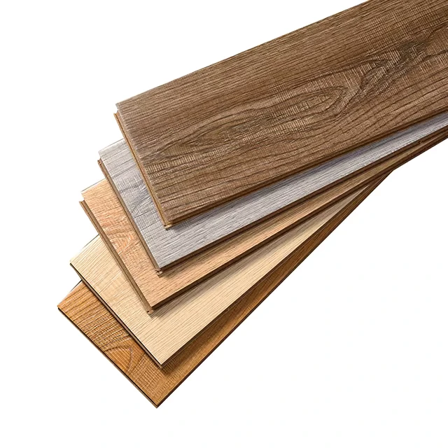 Eco Friendly Laminate Flooring AC4 AC5 10mm 12mm Waterproof Anti Slip HDF Enginneered Flooring for Commercial Use