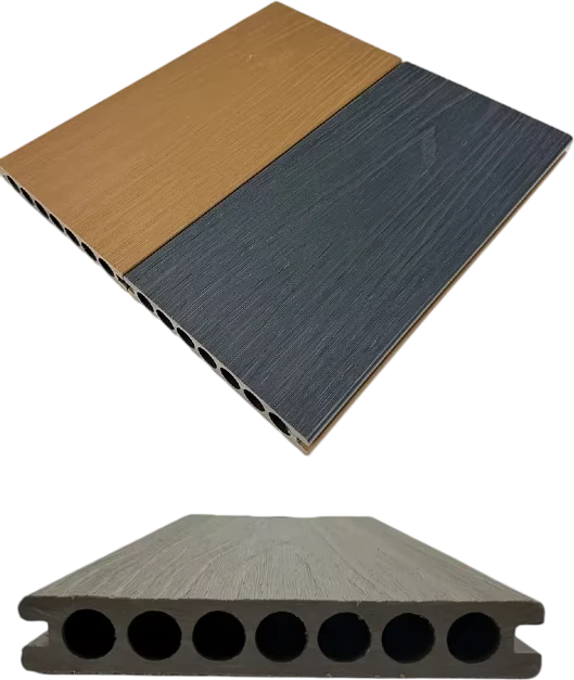 Eco Friendly Modern WPC Decking Interlocking Co extrusion Waterproof Low Maintenance Wood Plastic Composite Flooring Park