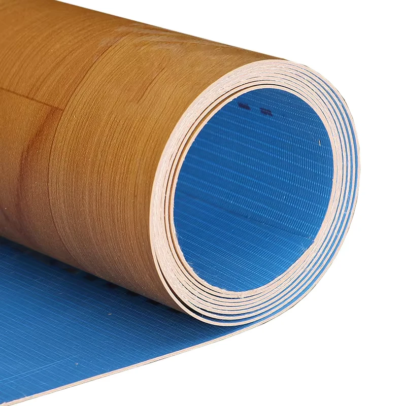 Eco Friendly Plastic Flooring Linoleum Flooring Roll Wood Grain Vinyl Flooring for Living Room Hotel Commercial