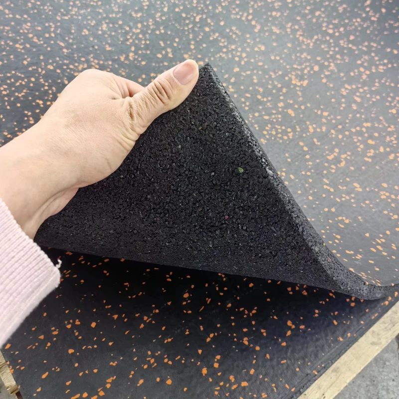 Eco-Friendly Recycled Rubber Sports Flooring Gym Equipment Cover with Shock Absorption Anti-Smashing Wear-Resistance