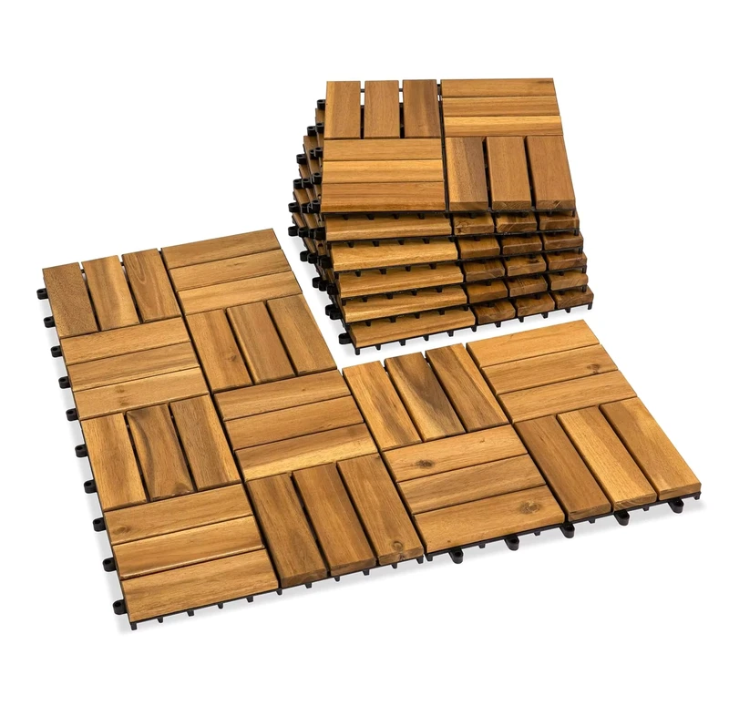 Eco Friendly WPC Decking Board Recycled Wood Plastic Composite Decking Outdoor Garden Floor Anti UV Composite Decking