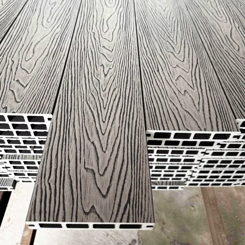 Eco Friendly Wood Composite WPC Flooring Customized Colors WPC Decking Outdoor146 24