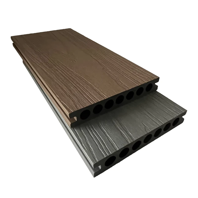 Eco friendly Non toxic 2 Generation Outdoor WPC Decking Outdoor Flooring