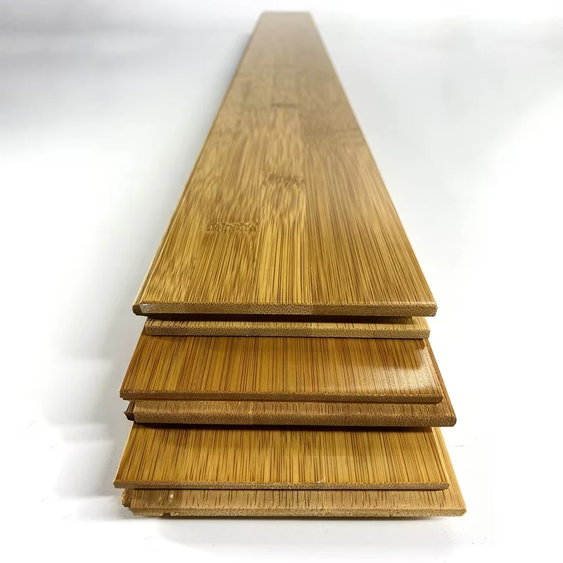 Eco-friendly Waterproof Solid Bamboo Flooring 15mm Carbonized Bamboo Decking Flooring for Indoor Deck Tiles