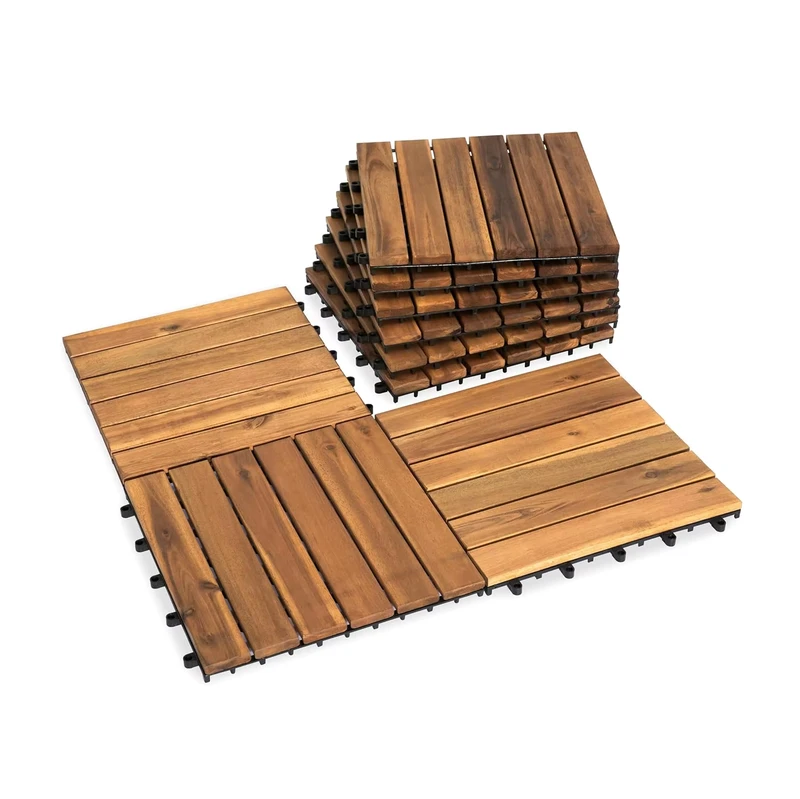 Elegant Wood Grain WPC Decking Board Eco Friendly Wood Plastic Composite Decking Outdoor Floor for Luxury Villa Garden Decking
