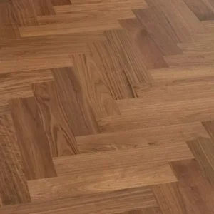 Engineered Flooring Modern Design Style Walnut Veneer Click Multilayer Engineered Wood Flooring Indoor
