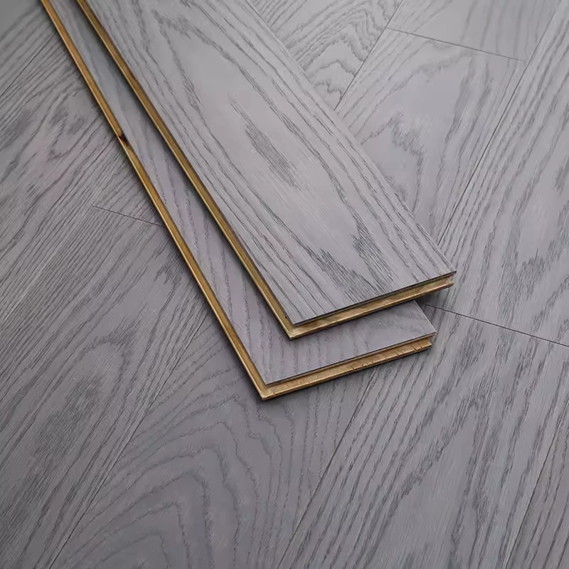 Engineered Hardwood Flooring for Home Waterproof 12mm Click Lock Engineered Wood Flooring for Living Room Kitchen Modern Design