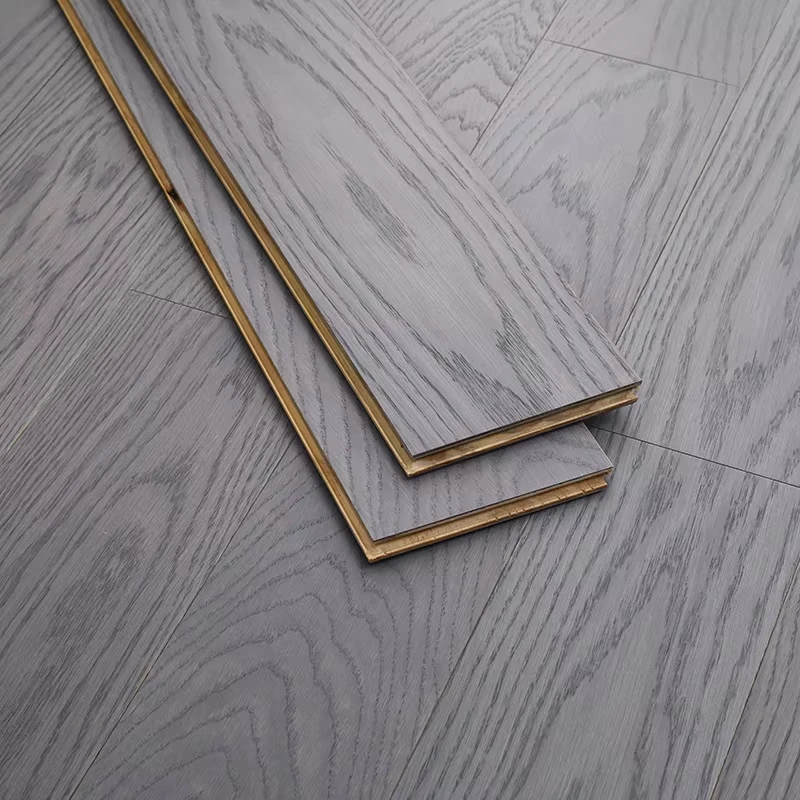 Engineered Hardwood Flooring for Home Waterproof 12mm Click Lock Engineered Wood Flooring for Living Room Kitchen Modern Design