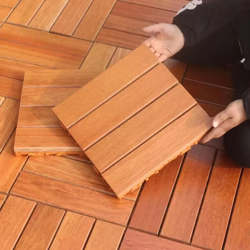 Engineered Outdoor Decorative 3D Embossing WPC Decking Wood Plastic Composite Flooring