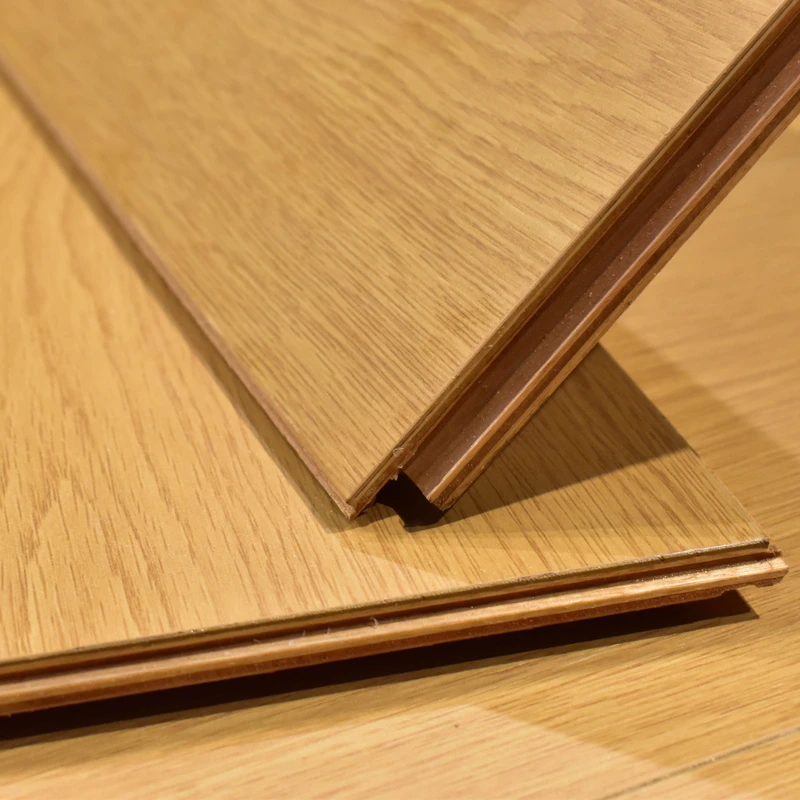 Engineered Solid Wood Flooring Waterproof and Moisture proof Scratch resistant and Wear resistant