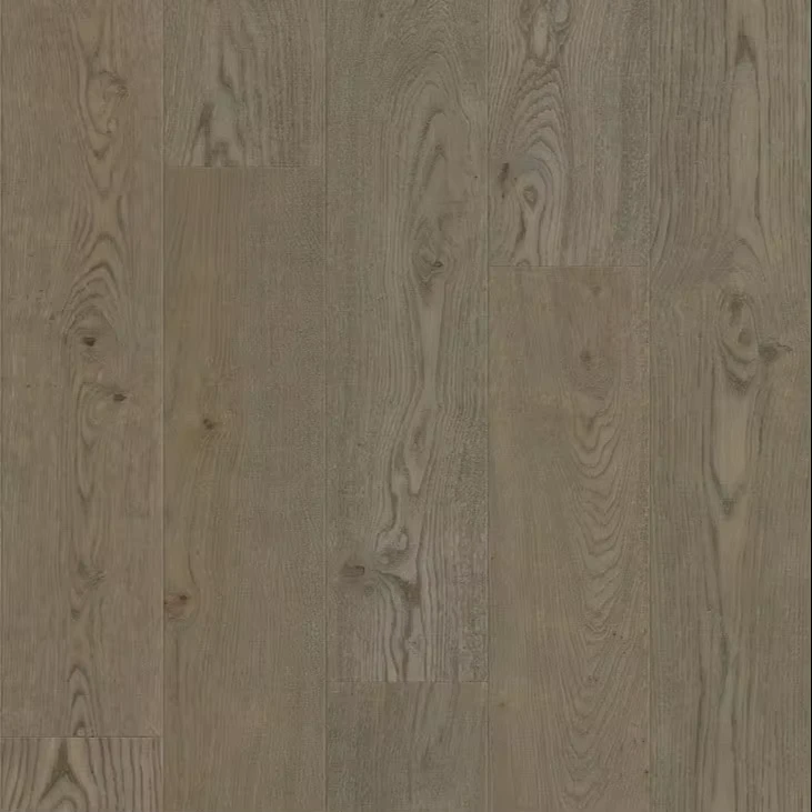 Engineered Wood Flooring Sawn Mark Finished Wood Flooring Light Color Lacquered Oak Plank Hardwood Flooring