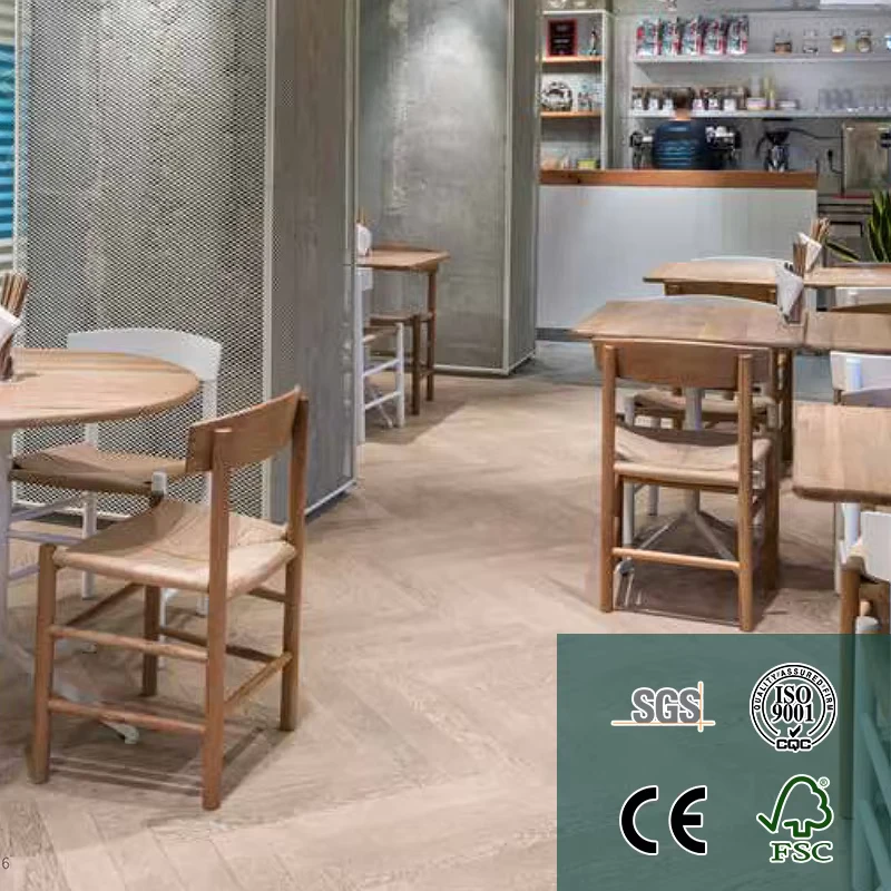Engineered Wood Flooring Solid Wood Composite Parquet Oak Herringbone Floor Indoor Villa Hotel Home Decoration Flooring
