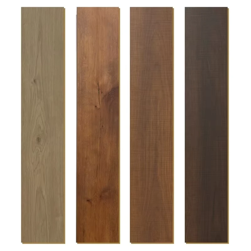 Enhanced Laminate Flooring Vintage Chinese style Retro Household Black Walnut Wood Grain Antique Reinforced Engineered Floors